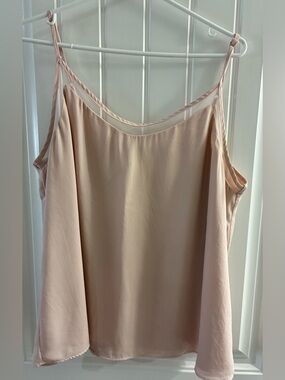 Black Tape_ Blush Pink Spaghetti Strap Cami